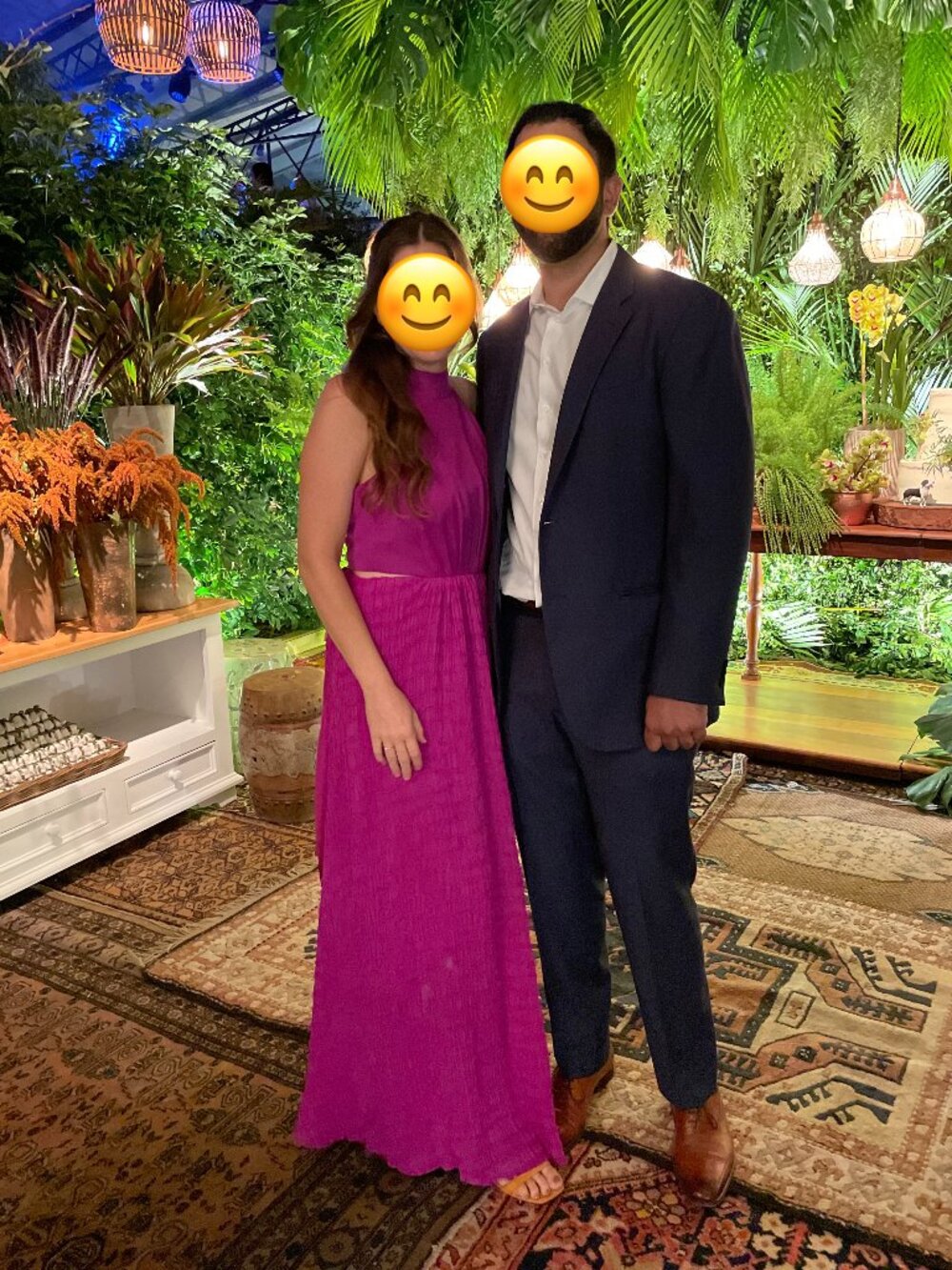 Magenta Gown